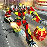 Super Robot Ball attack City Futuristic War icon
