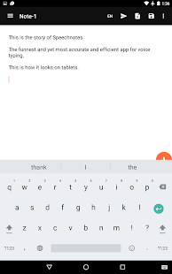 Speechnotes - Speech To Text Notepad Screenshot