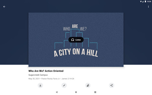 Screenshot of We Are Grace Church