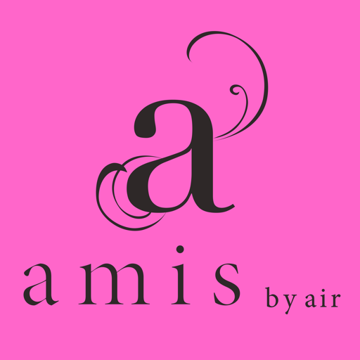 ヘアサロン　amis by air （アミス バイ エアー） logo