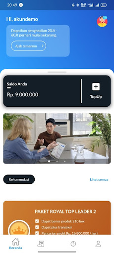 Android application GAJI SEHAT screenshort
