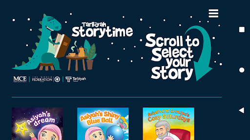Android application Tarbiyah Storytime screenshort