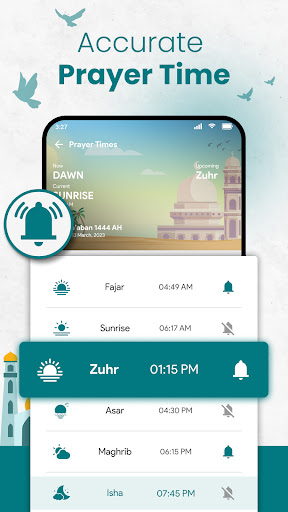 Al Quran & Qibla: Muslim App Screen 2