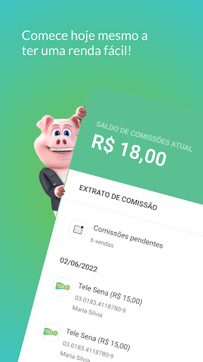 Android application Renda Fácil Tele Sena screenshort