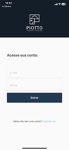 Android application Piotto Arq Interno screenshort