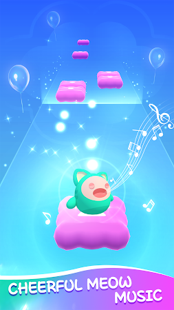 Game screenshot Meow Hop: Cute Cats & Music apk download