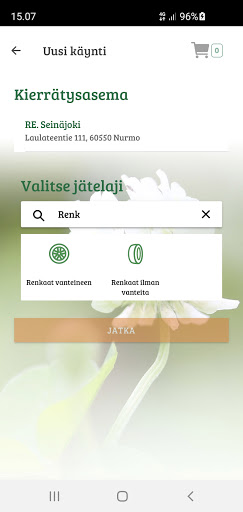 Android application RE-appi screenshort