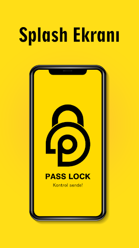 Android application PassLock - Şifre Üretici screenshort
