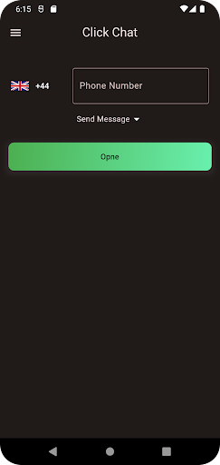 Android application Click Chat screenshort