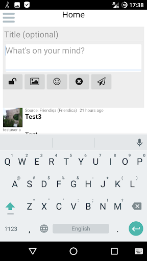Friendiqa Screen 2
