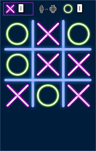 Android application Glow XO screenshort