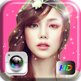 Beauty plus camera Makeup over icon