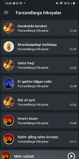 Farzandlarga hikoyalar