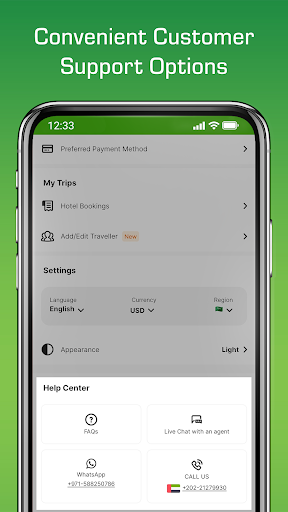 Screenshot of Wego - Flights, Hotels, Travel