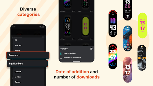 Imágen 24 Mi Band 6 & 7 Watch Faces android