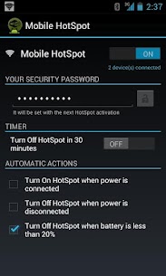 Mobile HotSpot For PC installation