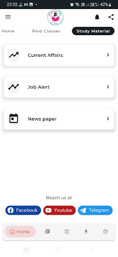 Android application StudyAdda247 screenshort