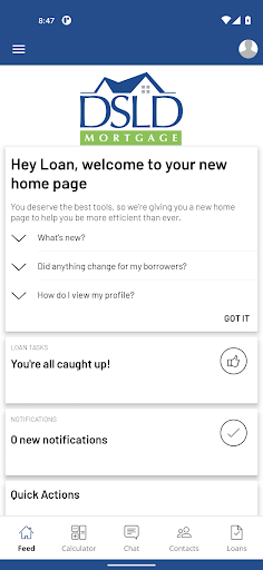 Android application DSLD Mortgage screenshort
