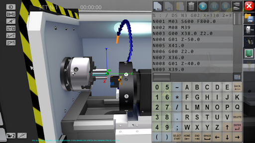 CNC Simulator Screen 2