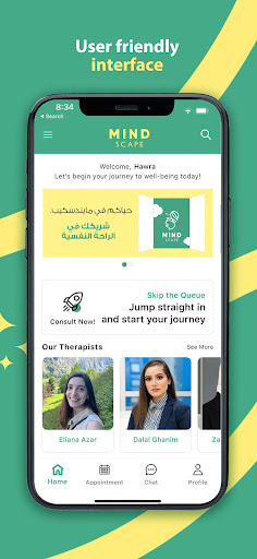 Android application MindScape Therapy screenshort