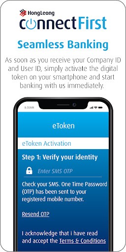 Android application HLB ConnectFirst Cambodia screenshort