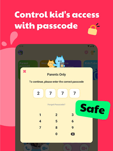 Screenshot of JusTalk Kids - Safe Messenger