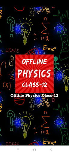 Android application Offline Physics Class-12 screenshort