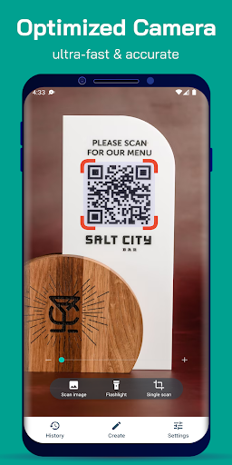 Android application QR Code Scanner Barcode Reader screenshort