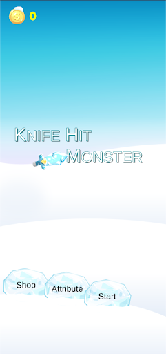 Android application Knife Hit Monster screenshort