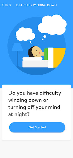 Screenshot of doze: goodnight mind for teens