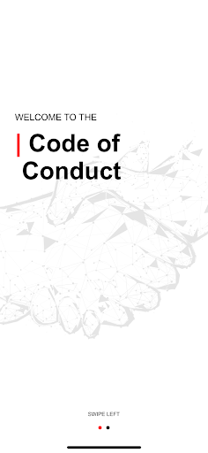 Android application Hitachi Group Code of Ethics screenshort