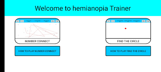 Android application Hemianopia Eye Trainer screenshort