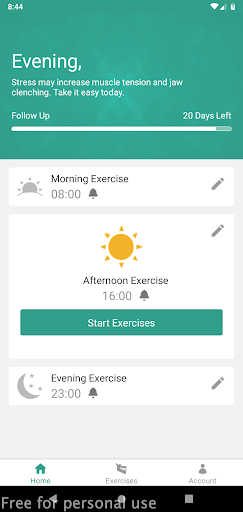 Android application EasyGap screenshort