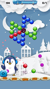 Imágen 13 Juego Bubble Snow android