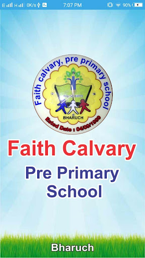 Android application Faith calvary Pre Pri. school screenshort