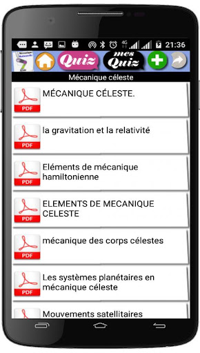 Cours de Mécanique Rationnelle Screen 3