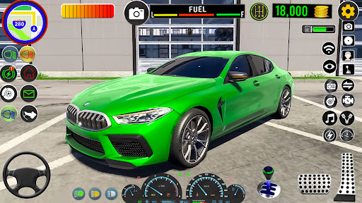 Android application Car Simulator City Car Driving screenshort