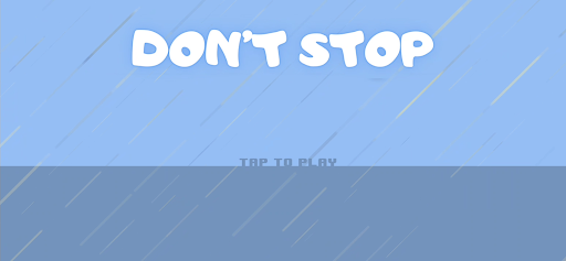 Android application Don't Stop screenshort