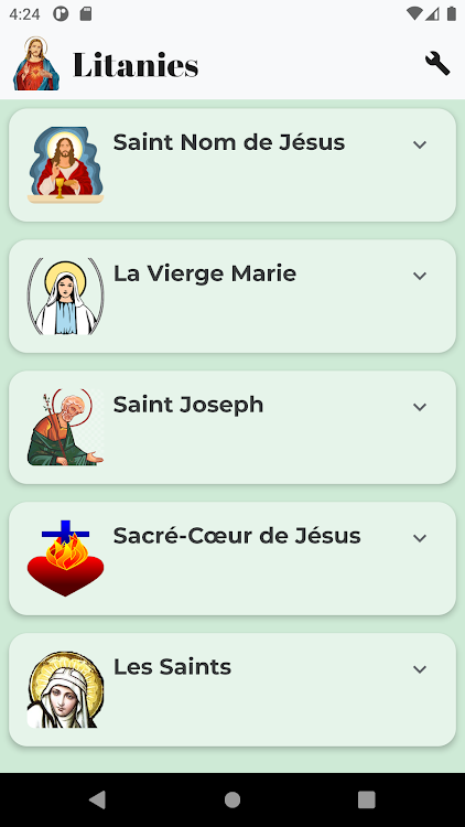 Les Litanies catholiques - 1.05 - (Android)
