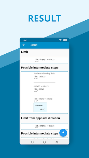 Screenshot of Limit Calculator