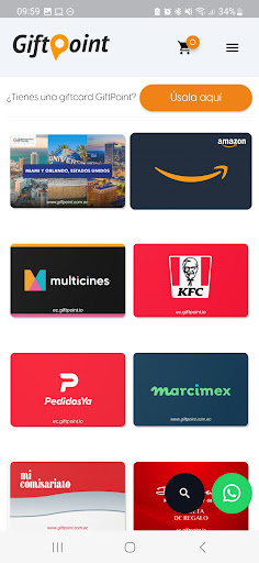 GiftPoint Screen 2