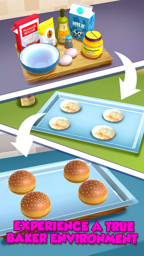 Android application Burger Shop : Cooking Master screenshort