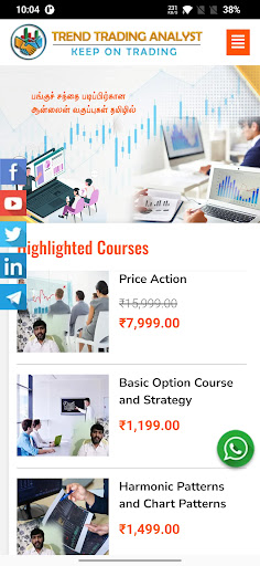 Trend Trading Analyst Screen 2