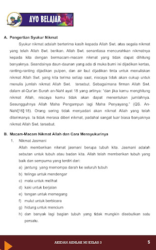 Akidah Akhlak MI Kelas 3 2020 Screen 3