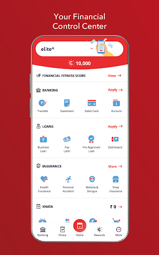 Android application Chqbook for Small Businesses screenshort
