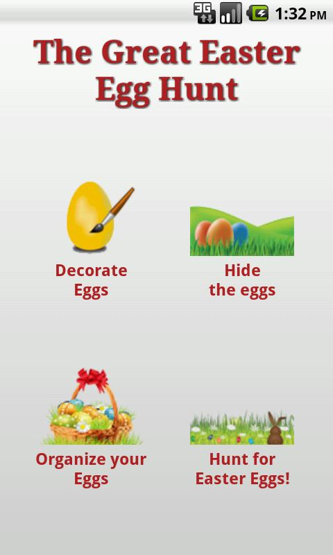 Android application The Great Easter Egg Hunt screenshort