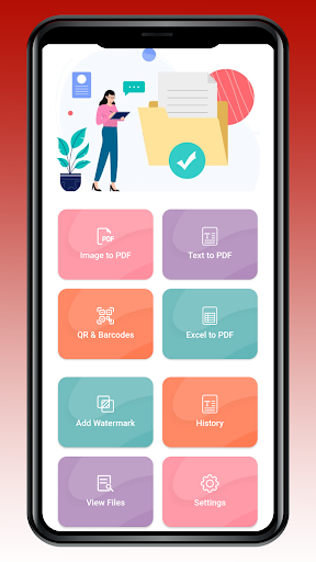 Android application HERO PDF CONVERTER 2023 screenshort