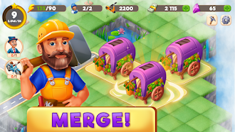 Game screenshot Mergington Town: Merge & Build hack
