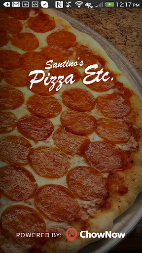 Android application Santino's Pizza Etc. screenshort