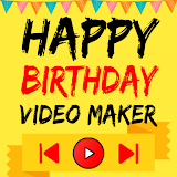 Birthday Video Maker : Photos, Song, Name, Effects icon